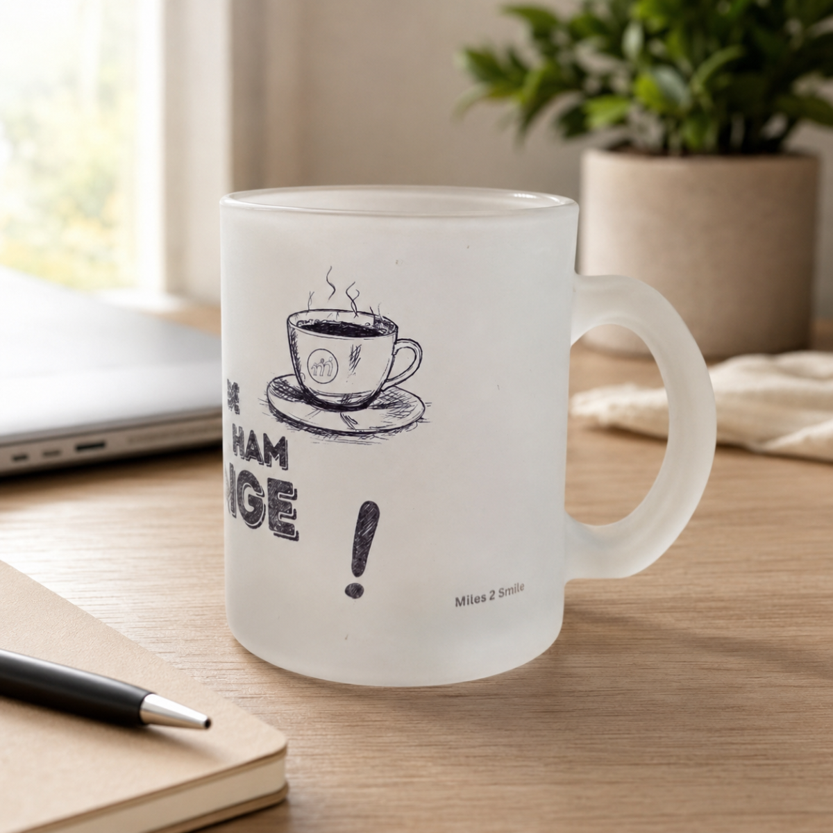 Be Dili White Frosted Mug - Image 4