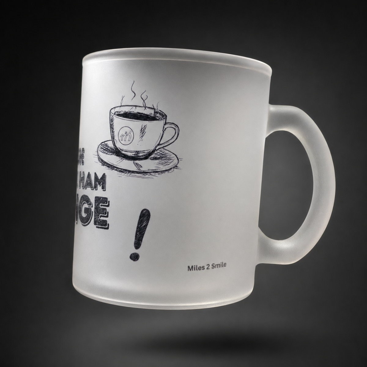 Be Dili White Frosted Mug - Image 3