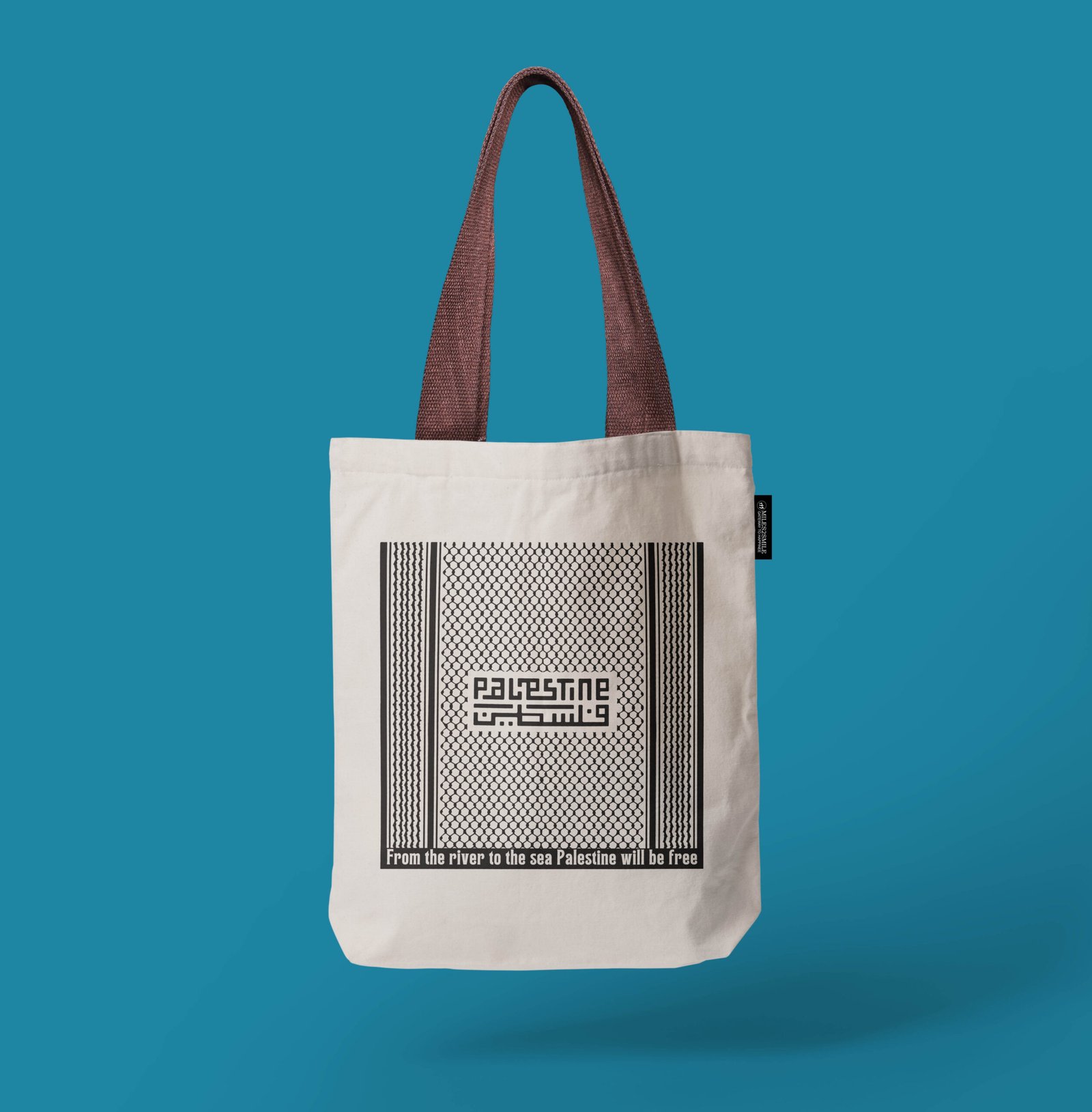 Palestine Urdu Tote Bag