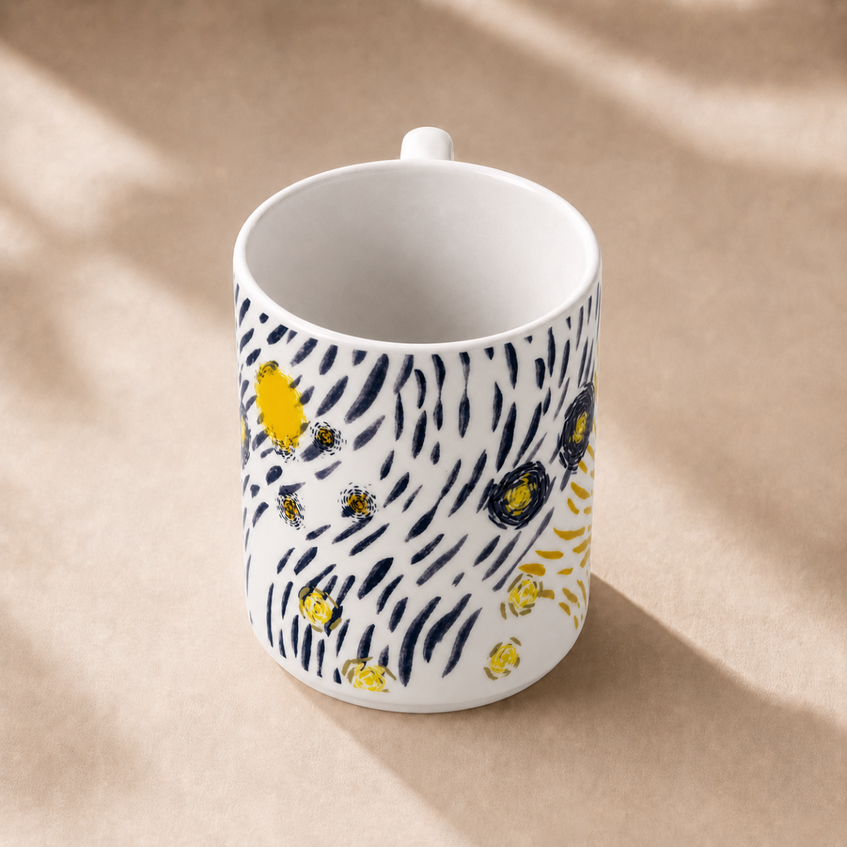 Starry Night Bone China Cup - Image 6