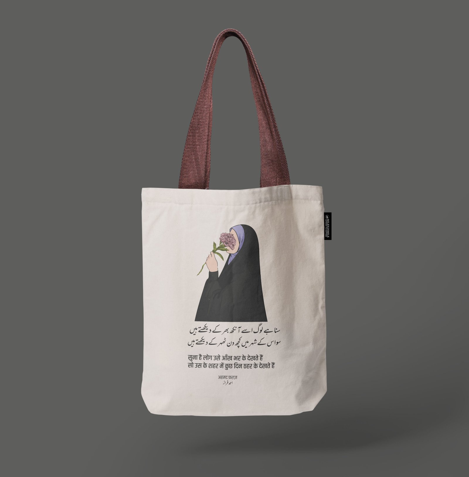 Suna Hai Log Tote Bag