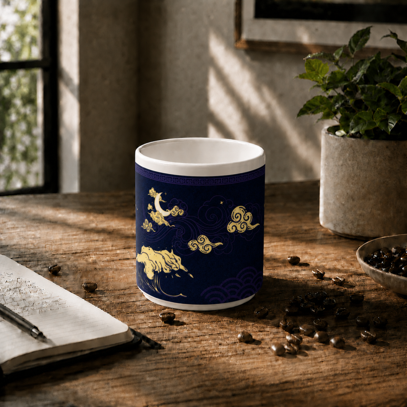 Travel Throughout Bone China Cup - Image 7