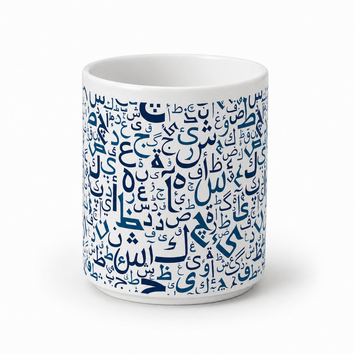 Urdu Alphabets Bone China Cup - Image 3