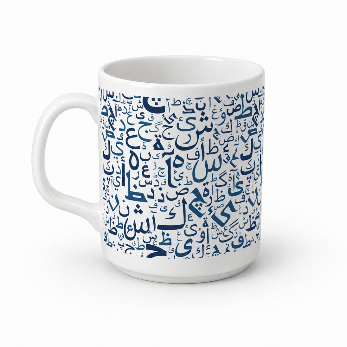 Urdu Alphabets Bone China Cup - Image 2