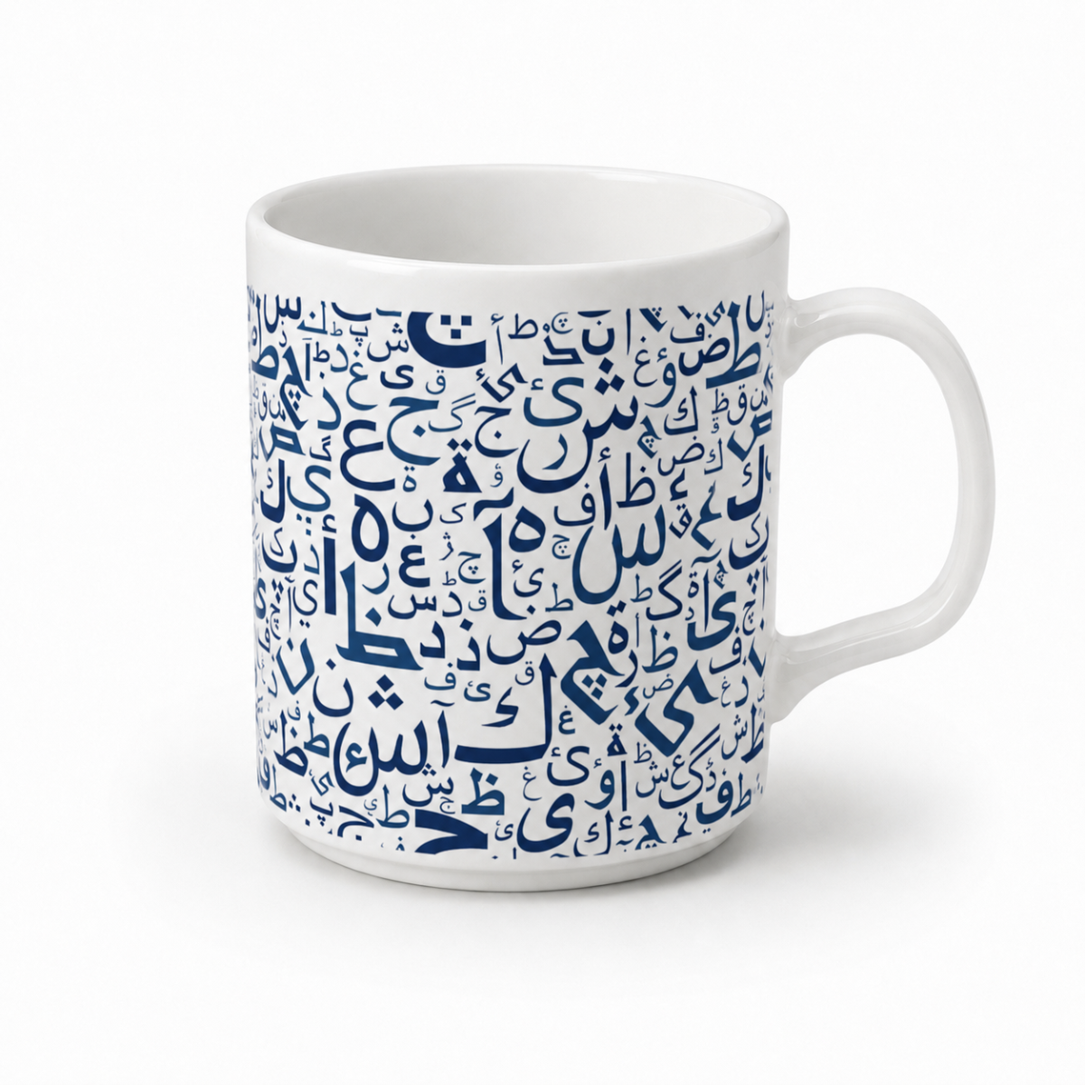 Urdu Alphabets Bone China Cup - Image 4