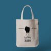 Hum Dekhenge Off White Tote Bag
