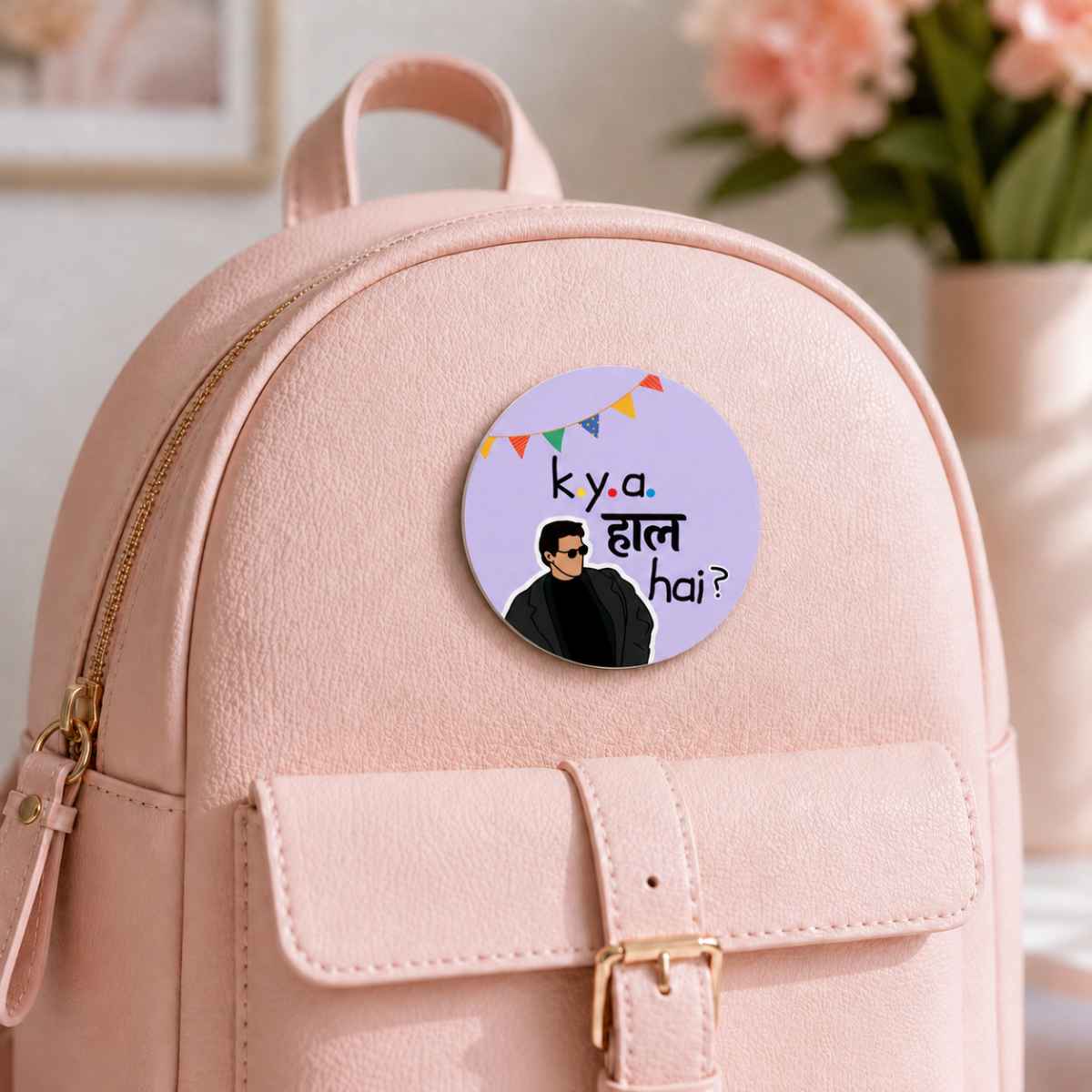 Kya Haal Hai MDF Badges / Bag Charm - Image 6