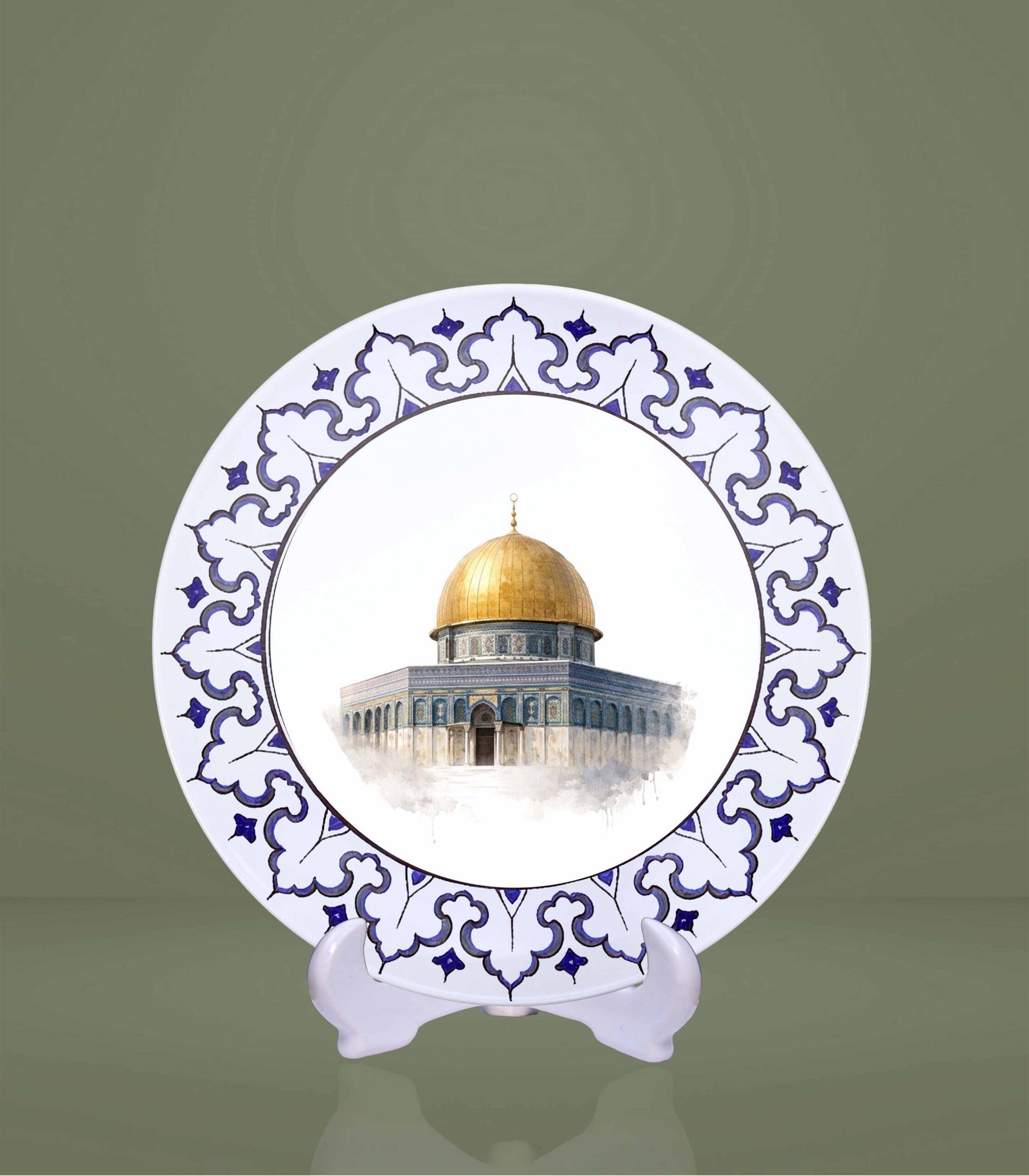 Dome of the Rock Ceramic Plate
