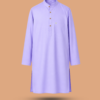 Pastel Lavender Cotton Kurta for Men