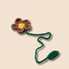Crochet Flower Bookmark