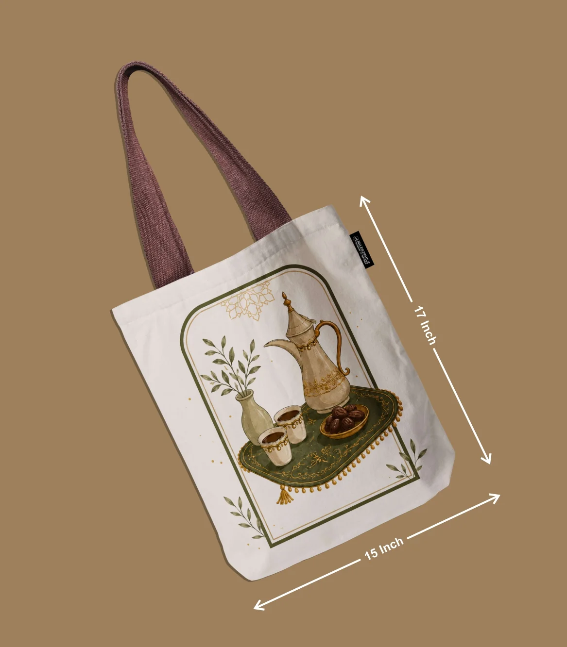 Arabian Coffee Heritage Tote Bag - Image 2